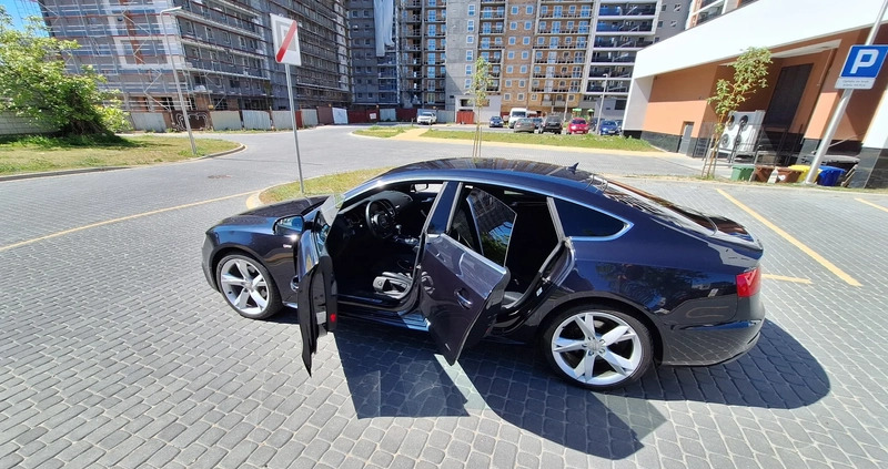 Audi A5 cena 74999 przebieg: 130000, rok produkcji 2016 z Białystok małe 407